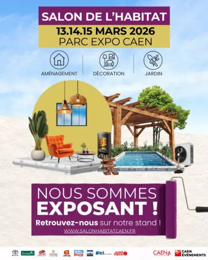 NGAN Normandie au Salon de l’Habitat de Caen – 13 au 15 mars 2026, Caen, NGAN Calvados
